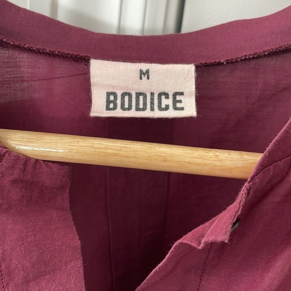 BODICE Colorblock Maroon Blouse - Picture 6 of 15